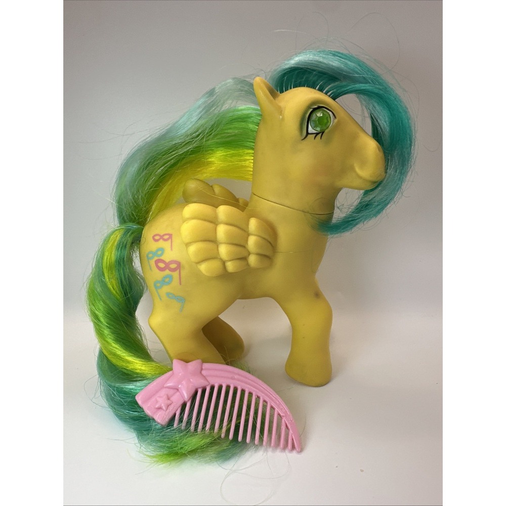 Vintage 1985 My Little Pony G1 Masquerade Twinkle Eye Pegasus w Comb Hasbro
